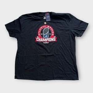 Atlanta Braves 2021 World Series T-Shirt Size 4XL. BRAND NEW